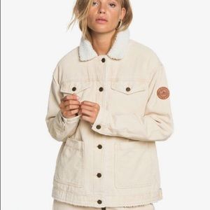 ROXY SHERPA DENIM JACKET